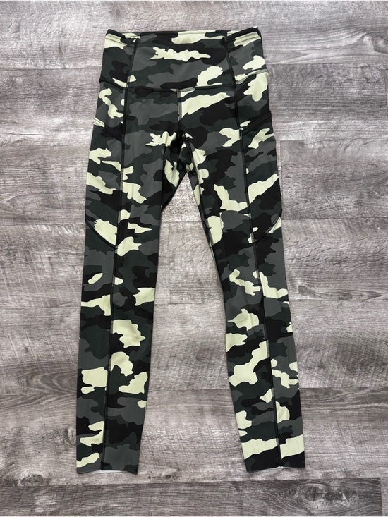 lululemon Pants - Lululemon Fast & Free Tight Heritage 365 Camo Crispin Green Nulux Ankle Sz. 4